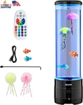 Vevor Sensory Bubble Tube Lamp, 16 Color Changing Light Effects, Water Fish. Fixed Price $45.09.