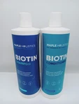 Volumizing Biotin Shampoo And Conditioner Set, Maple Holistics 16 Oz Each - New. Fixed Price $29.61.