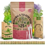 Organo Republic 25 Medicinal & Tea Herb Seeds Variety Pack For Indoor Outdo.... Fixed Price $39.80.