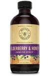 Honey Gardens Elderberry Syrup With Grade Raw 4 Oz.. Fixed Price $16.99.