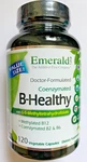 Emerald Labs B-healthy Vitamin Complex B12 Methylated Folic Acid 120 Cap. Fixed Price $45.95.