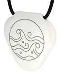 Q-link Acrylic SRT3 Pendant White Water Energy Device Emf Frequency Necklace New. Fixed Price $149.95.