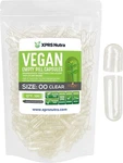 Size 00 Clear Empty Vegan Capsules Vegetarian Veggie Pills Vegi. Fixed Price $76.99.