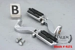 2002 Harley Road King Back Rear Foot Peg + Mount Bracket Set Chrome #4171. Fixed Price $39.99.