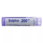 Boiron Sulphur 200CK, Homeopathic Medicine For Skin Rash, 80 Pellets. Fixed Price $13.89.
