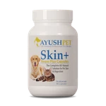Ayush Herbs Neem Plus Vet For Dogs & Cats - Skin Support 90 Capsules. Fixed Price $39.00.