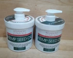 2 Pak: Advanced Clinicals Hemp Seed Cream Rosehip Sativa Oil Vitamin Calendula. Fixed Price $158.88.