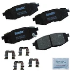 Disc Brake Pad Set-priority One Ceramic Bpr Bendix CFC1124. Fixed Price $45.89.