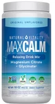Calm Magnesium Citrate Powder 16 Oz Unflavored Vegan By Natural Vitality. Fixed Price $34.99.