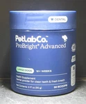 Petlab Probright Advanced Dental Powder For Large Dogs 30 Scoops Best By 8/2026+. Fixed Price $34.50.