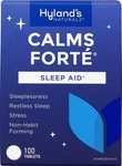 Hyland's Calms Forte 100 Tabs Sleep Aid Nervous Tension Anxiety Relief. Fixed Price $11.76.