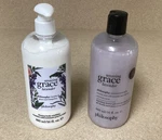 Philosophy Amazing Grace Lavender Duo 16 Oz Body Emulsion & Shower Gel New. Fixed Price $44.50.