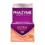 Phazyme Ultra Strength Gas & Bloating Relief, Works Minutes, 48 Fast Gels. Fixed Price $12.49.