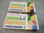 Vtg. Smith Brothers Assorted Fruit 17 Medicated Cough Drops (2) N.o.s. (read). Fixed Price $99.98.