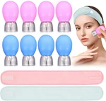 10PCS Facial Cupping Set Silicone Glass Cups For Face & Neck Massage Therapy. Fixed Price $12.67.