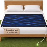 King Size Grounding Mat For Bed & Home Use - Earthing Pad Improves Sleep, Reliev. Fixed Price $63.46.