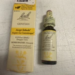 Bach Flower Remedies, Gentian 10ML. Bbe 01/2028. Fixed Price $11.00.