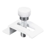 Pack Prime-line 8725 1/4 In. White Aluminum Storm Door Panel Clip. Fixed Price $7.55.