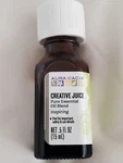 Aura Cacia Creative Juice Essential Oil Featuring Bergamot 0.5 Fl Oz (15 Ml). Fixed Price $11.99.