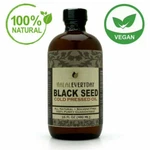 Black Seed Oil 100% Pure Natural Cold Pressed Cumin Nigella Sativa Non Gmo Glass. Fixed Price $21.99.