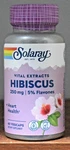 Solaray Hibiscus 60 Capsules 250 Mg Flower Vegcaps Vital Extracts. Fixed Price $14.53.