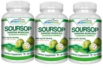 Graviola Soursop 2000 Mg 3 Bottles Pure Per Serving Booster 270 Capsules Annona. Fixed Price $28.33.