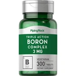 Boron Supplement 3MG 300 Tablets Triple Action Complex By Piping Rock. Fixed Price $11.99.