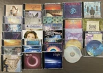 Lot Of 33 Music Cds Relax-meditate-calm-chants Chakras Flutes Tuning Forks. Fixed Price $50.00.