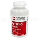 Protocol For Life Balance Garlic 5000, 5,000 Mcg 90 Tablets. Fixed Price $27.99.