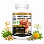 Parasite Detox Cleanse Candida Support Colon Health 100 Caps Natural Formula. Fixed Price $15.02.