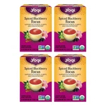 Yogi Tea Spiced Blackberry Focus - 16 Bags Per (4 Packs) Organ.... Fixed Price $16.56.