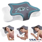 Ergonomic Memory Foam Cervical Pillow Adjustable Cooling Sleep Aid Relief New. Fixed Price $77.99.