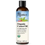 Sky Organics Castor Oil For Hair Lashes & Brows 100% Pure Cold-pressed 8 Oz. Fixed Price $20.46.