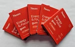5 Pk Neuro Gum Cinnamon Caffeine B-12 Natural Boost Energy Focus Fresh, Exp 2027. Fixed Price $45.95.