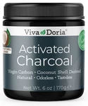 Viva Doria Activated Charcoal Powder, Food Grade, Coconut Shell Derived, 6 Oz. Fixed Price $11.99.