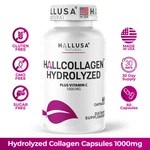 Hallusa Natural Hydrolyzed Collagen 1000MG Capsules + Vitamin C, 60 Count. Fixed Price $22.48.