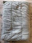 Syrinx Weighted Blanket Queen Size 60X80 Inches With Soft Plush Fleece. Fixed Price $30.00.