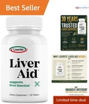 Liver Support Tablets Natural Cleansing Energy Wellness Adult Gmo Free. Fixed Price $45.99.