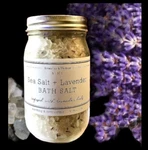 Lavender & Sea Salt Bath Aromatherapy Infused W Bud,jumbo 453G Jar. Fixed Price $12.99.