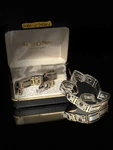 Sabona Bracelet Mens Executive Duet Matte Stainless Magnetic 346. Fixed Price $100.00.