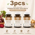 Fermented Beet With Maca By Prspr Wellness - 180 Vegan Organic Capsules. Fixed Price $37.98.