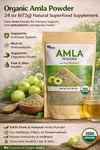 Amla Powder 24 Oz (672G) Pure Indian Gooseberry Superfood Hair Skin Herbal. Fixed Price $22.95.