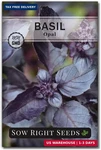 Sow Right Seeds Opal Basil For Planting Non-gmo Heirloom Packet With. Fixed Price $7.72.