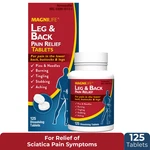 Magnilife Leg & Back Pain Relief Tablets Quick Dissolving 125 Count New. Fixed Price $13.57.