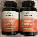 200 Sgels Swanson Pumpkin Seed Oil 1000 Mg Heart Brain Prostate Health + Bonus. Fixed Price $25.95.