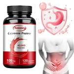 Cayenne Pepper Capsules - Fat Burner, Weight Loss, Digestive Health, Metabolism. Fixed Price $13.77.