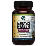 Amazing Herbs Black Seed Pure Cold Pressed Cumin Oil 500MG 90 Softgel. Fixed Price $33.00.
