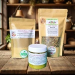 3-PART Ayurvedic Brain & Memory Kit Focus, Clarity Calm. Fixed Price $65.82.