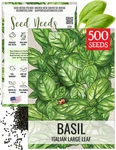 Needs Basil Seeds For Planting Italian Large Leaf Herbs - 1 Pack, Green. Fixed Price $7.99.