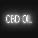Spellbrite Cbd Oil Sign Neon Look, Led Light 23.4" X 6.3". Fixed Price $204.00.